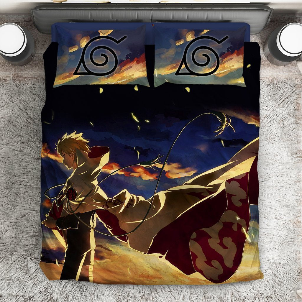 Naruto Hokage Sunset Bedding Set