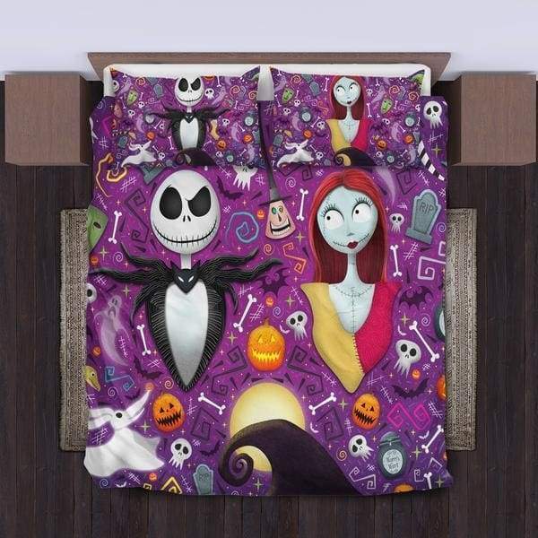 Nightmare Before Christmas 2022 Bedding Set Duvet Cover And Pillowcase Set