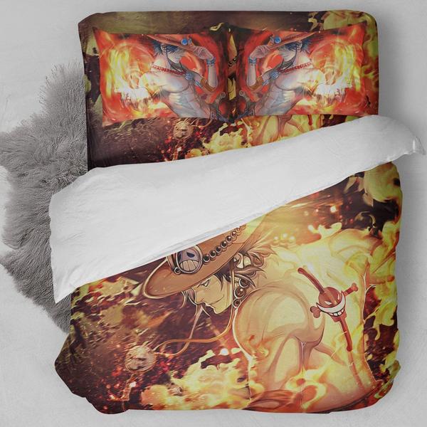 Onepiece Portgas D.Ace Bedding Set