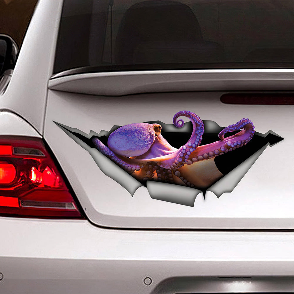 Best Octopus Car 3D Stickers Decal Car Accessories Car Decoration Amazing Gift Idea