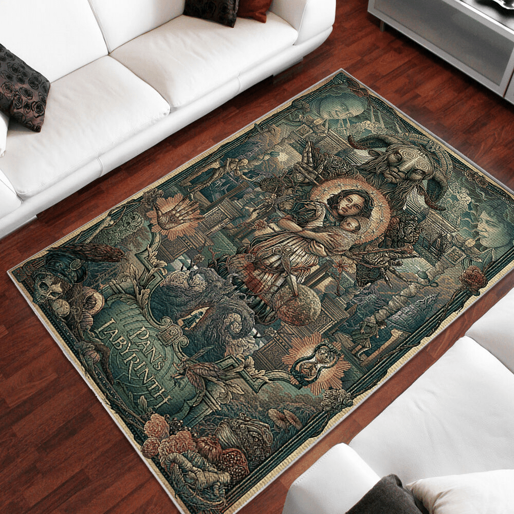 Pan'S Labyrinth Area Rug Home Decor Bedroom Living Room Decor