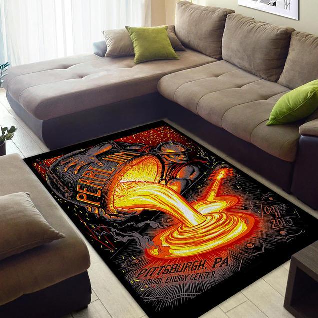 Pearl Jam Area Rug Home Decor Bedroom Living Room Decor