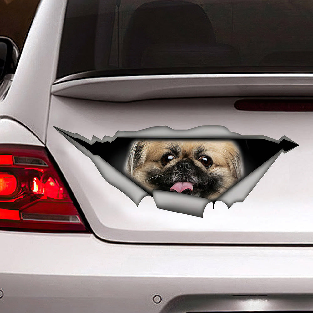 Best Pekingese Sticker Car 3D Stickers Decal Car Accessories Car Decoration Amazing Gift Idea