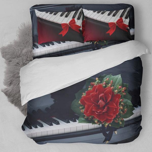 Piano Rose Bedding Set