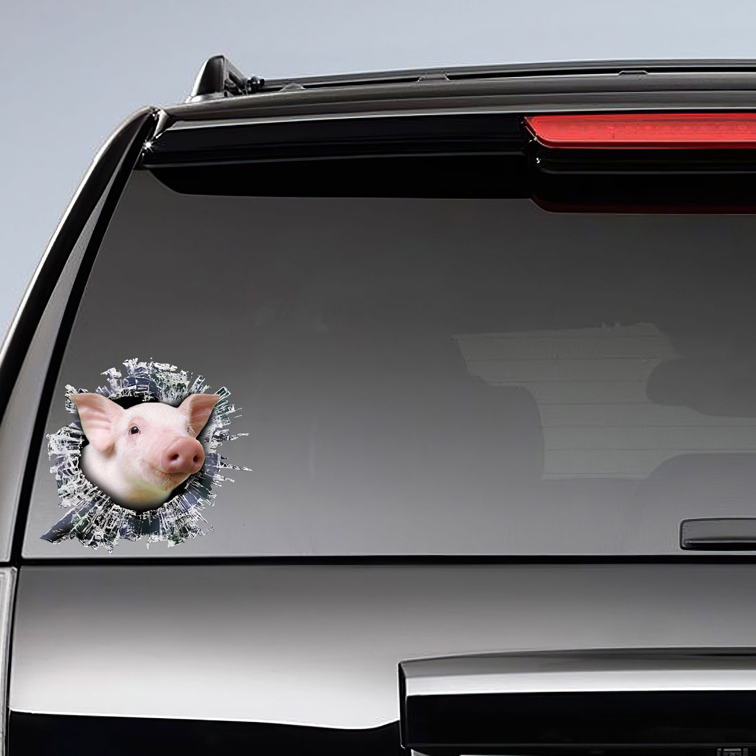 Best Pig Window Car 3D Stickers Decal Car Accessories Car Decoration Amazing Gift Idea