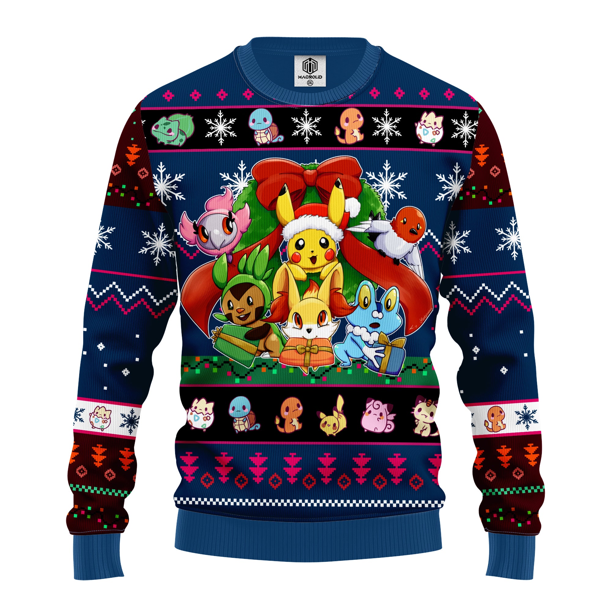 Pokemon New Cute Funny Ugly Christmas Sweater Amazing Gift Idea Thanksgiving Gift