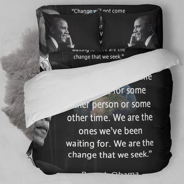 President Barack Obama Bedding Set