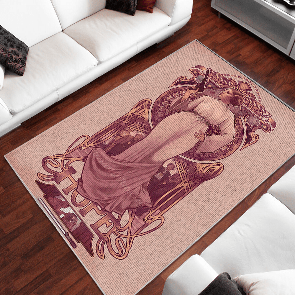 Princess Leia Area Rug Home Decor Bedroom Living Room Decor