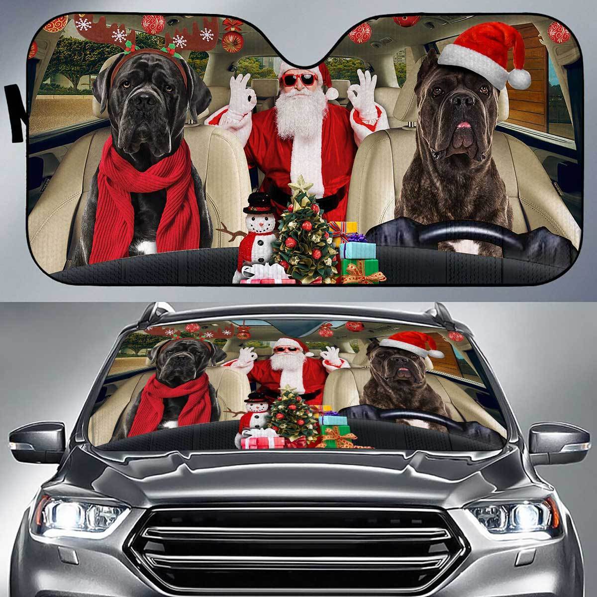 Cane Corso Xmas Auto Sun Shade Gift Ideas 2022