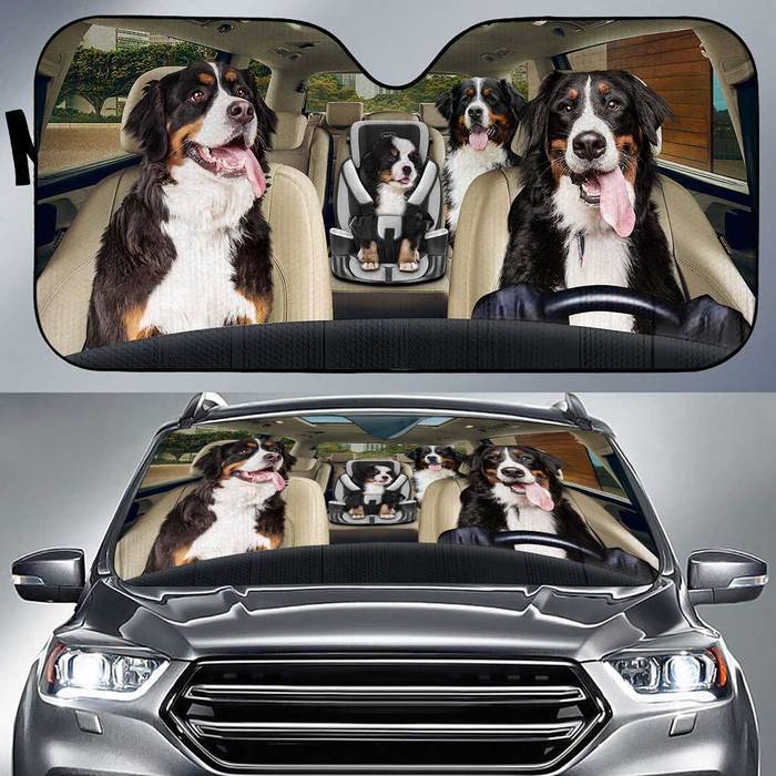 Bernese Mountain Dog Auto Sun Shade Baby In Car, Gift Ideas 2022