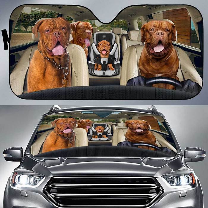 Dogue De Bordeaux Auto Sun Shade Baby In Car, Gift Ideas 2021