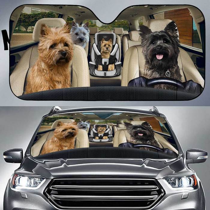 Cairn Terrier Auto Sun Shade Baby In Car, Gift Ideas 2022