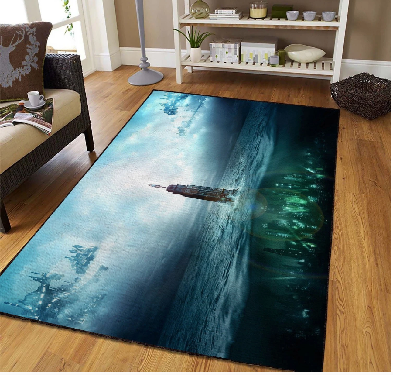 New Bioshock Area Rug Floor Home Room Decor