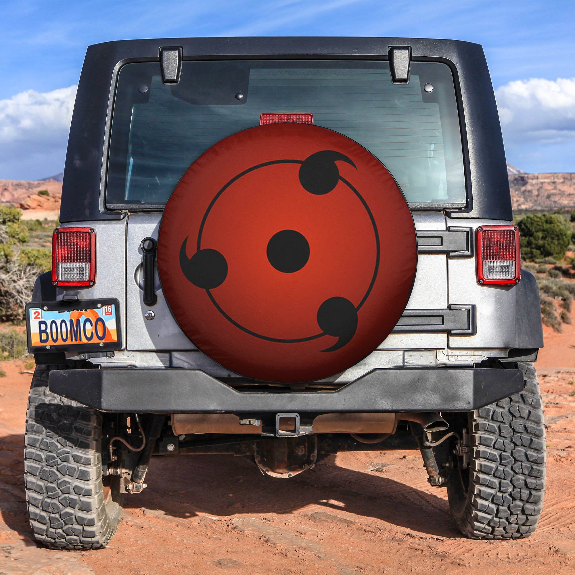 Sharingan Uchiha Spare Tire Covers Gift For Campers