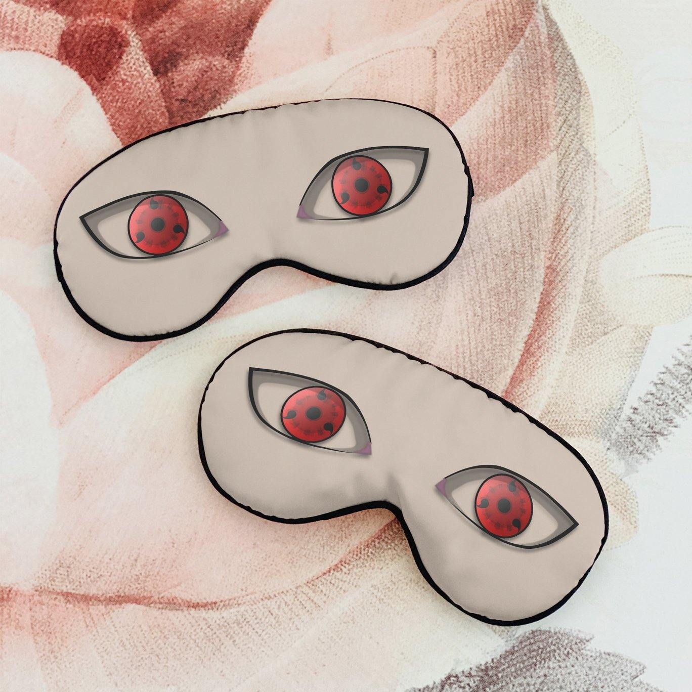 Sharingan Dojutsu Eyes Custom Anime Sleep Mask
