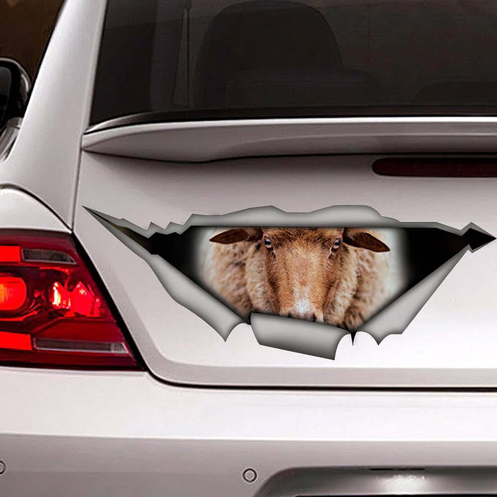 Best Sheep Car 3D Stickers Decal Car Accessories Car Decoration Amazing Gift Idea