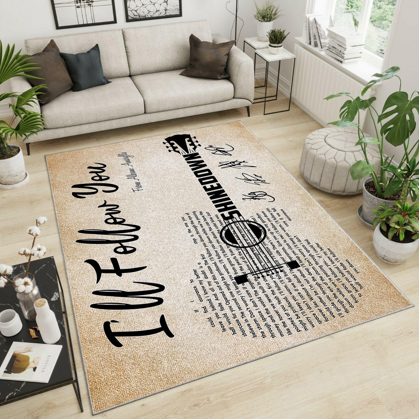 Shinedown Area Rug Home Decor Bedroom Living Room Decor