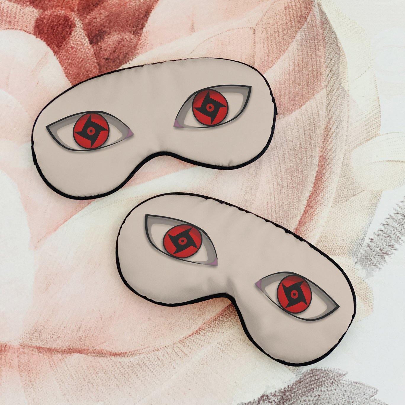 Shisui Mangekyou Sharingan Dojutsu Eyes Custom Anime Sleep Mask