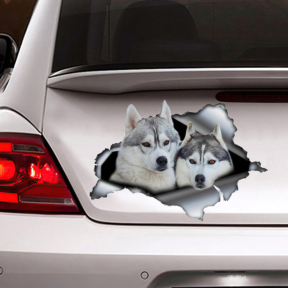 Best Siberian Husky Sticker , Car Decoration Car 3D Stickers Decal Car Accessories Car Decoration Amazing Gift Idea