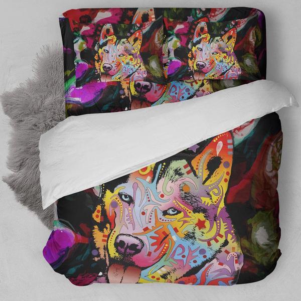 Siberian Husky B Bedding Set