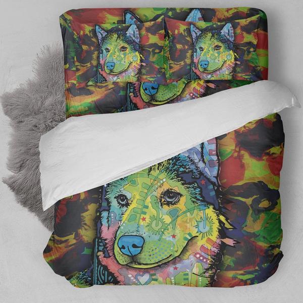 Siberian Husky C Bedding Set