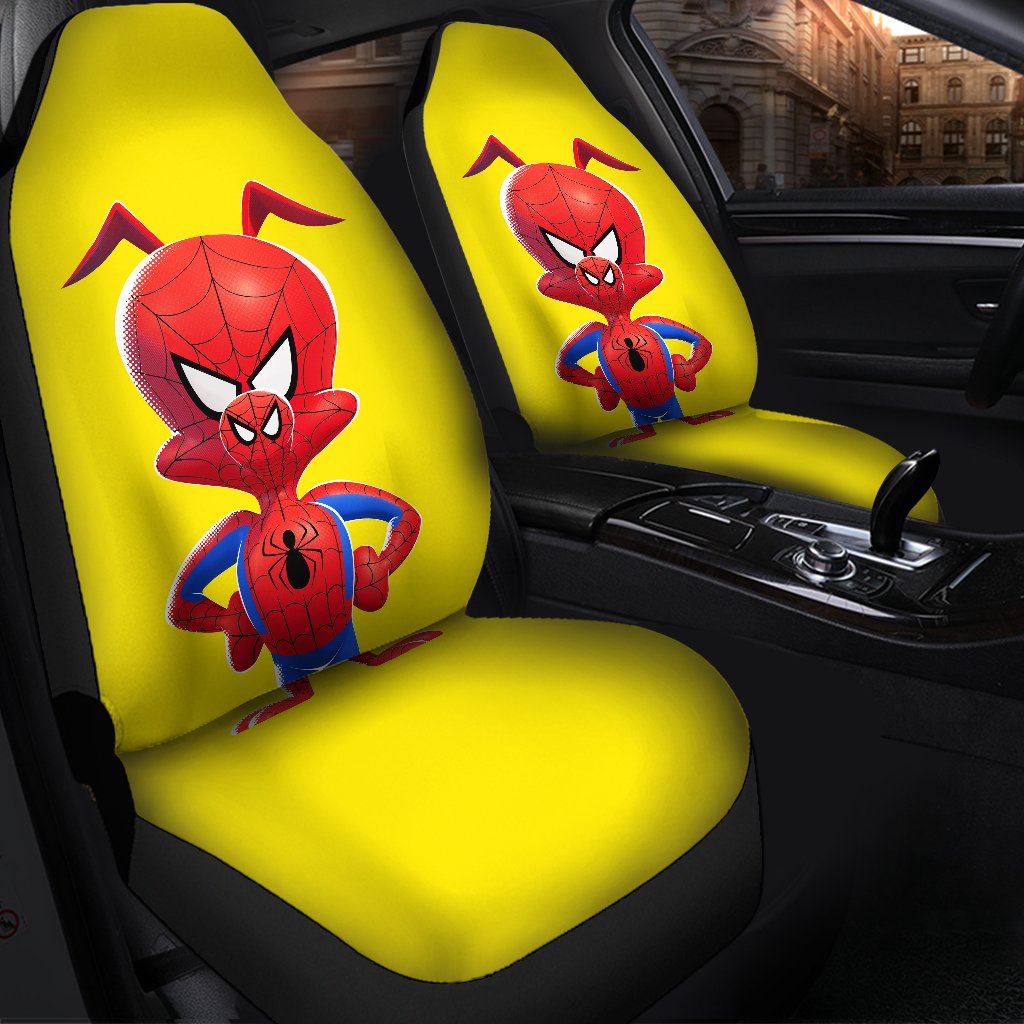 Spider Man Pig Into The Spider Verse Seat Covers