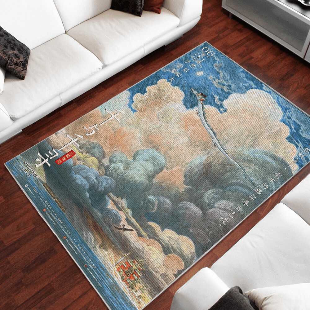 Spirited Away Area Rug Home Decor Bedroom Living Room Decor