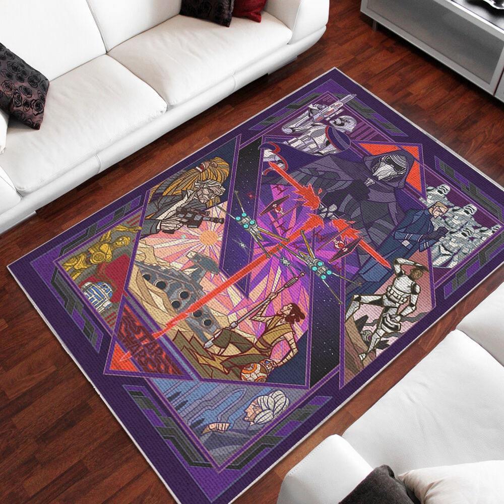 Star Wars Area Rug Home Decor Bedroom Living Room Decor