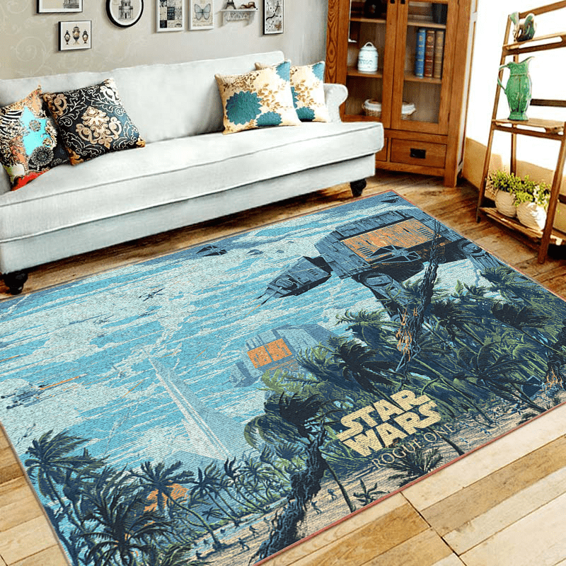 Star Wars Rogue One Area Rug Home Decor Bedroom Living Room Decor