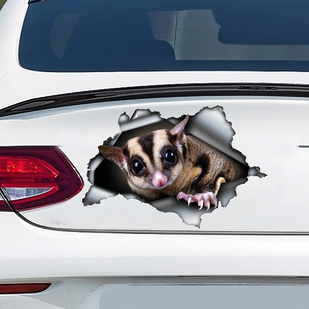 Best Sugar Glider Car 3D Stickers Decal Car Accessories Car Decoration Amazing Gift Idea