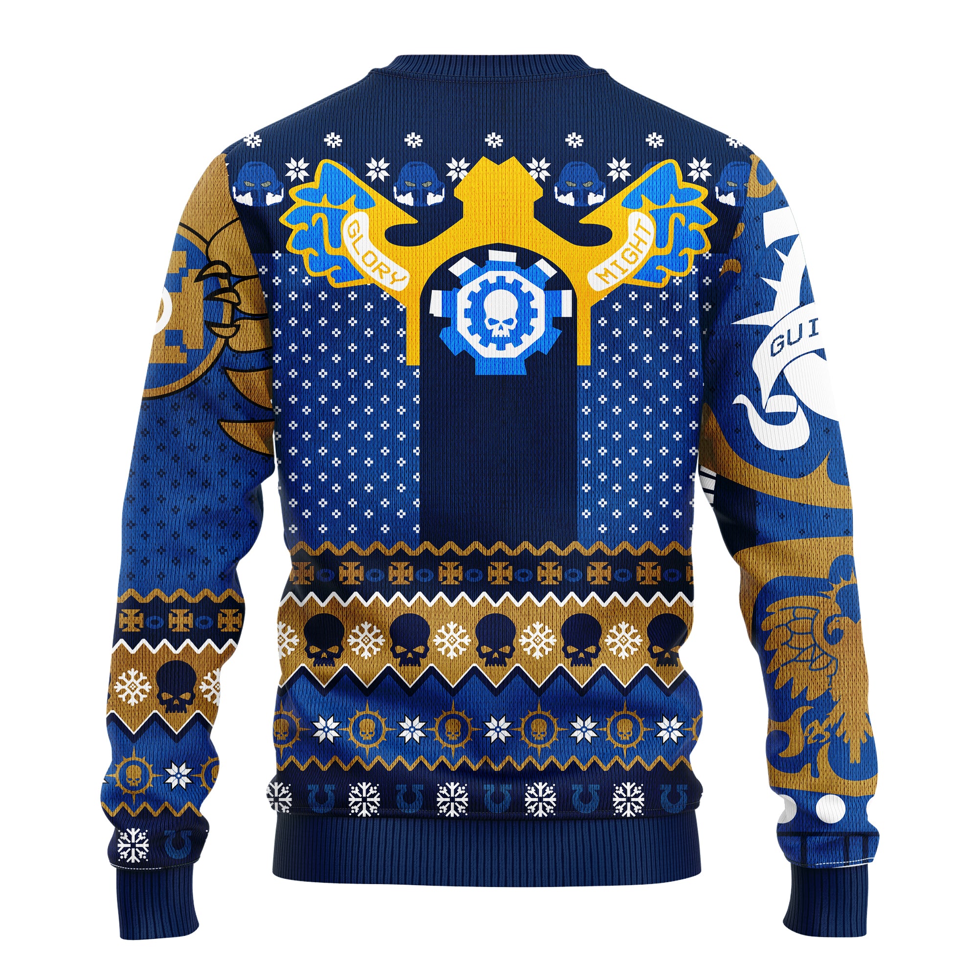 Warhammer 40K Blue Ugly Christmas Sweater Amazing Gift Idea Thanksgiving Gift