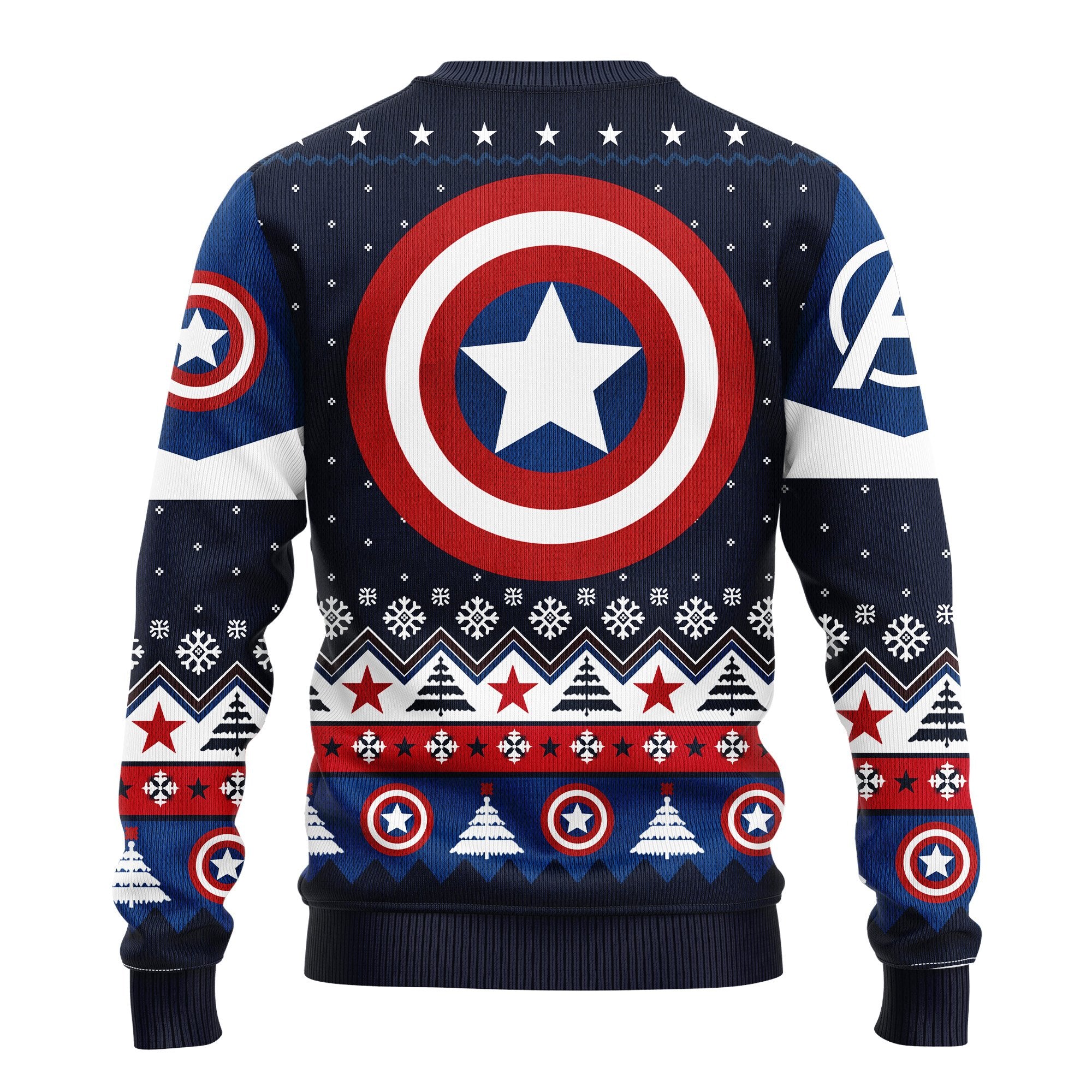 Captain America Ugly Christmas Sweater Amazing Gift Idea Thanksgiving Gift