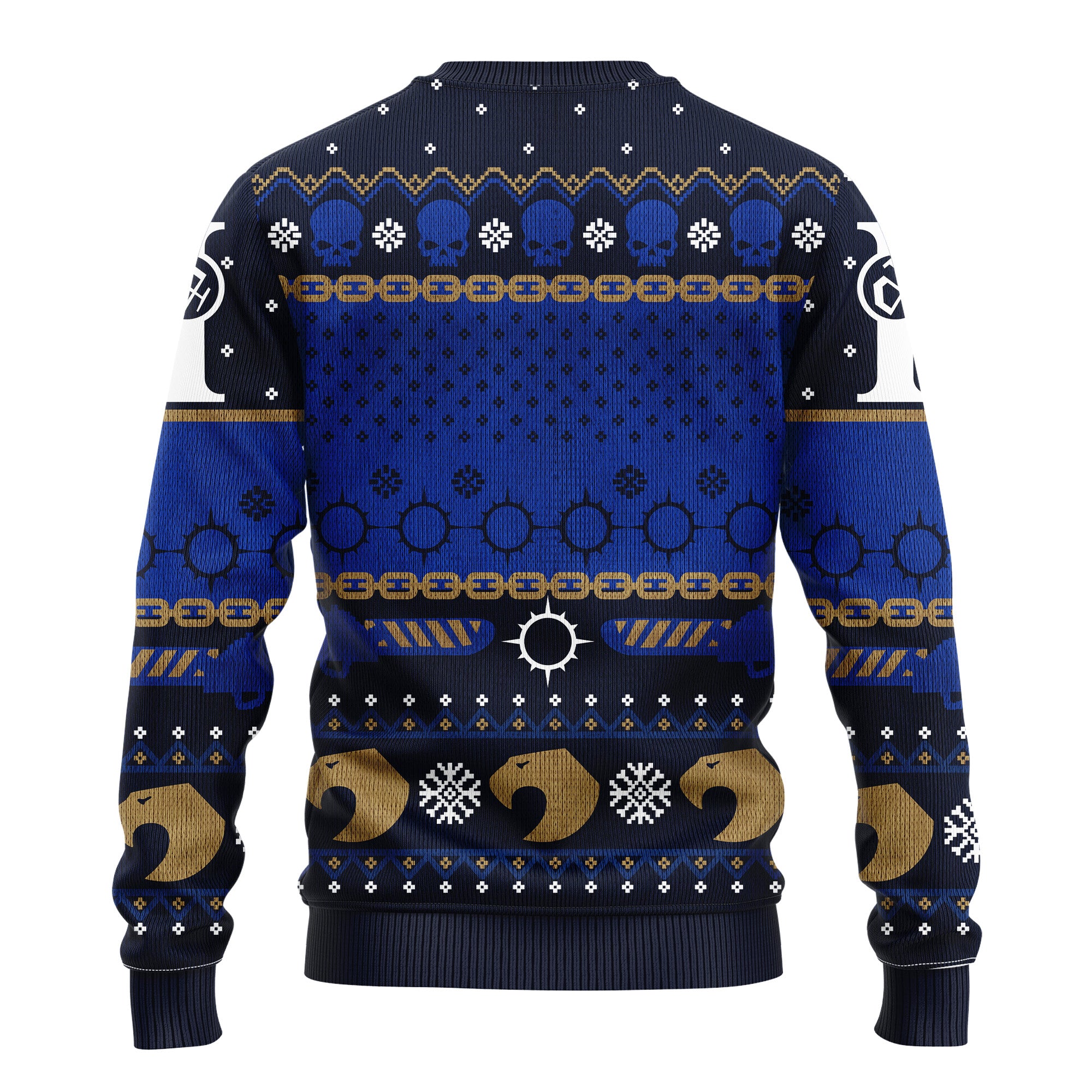 Warhammer 40K Blue Dark Ugly Christmas Sweater Amazing Gift Idea Thanksgiving Gift