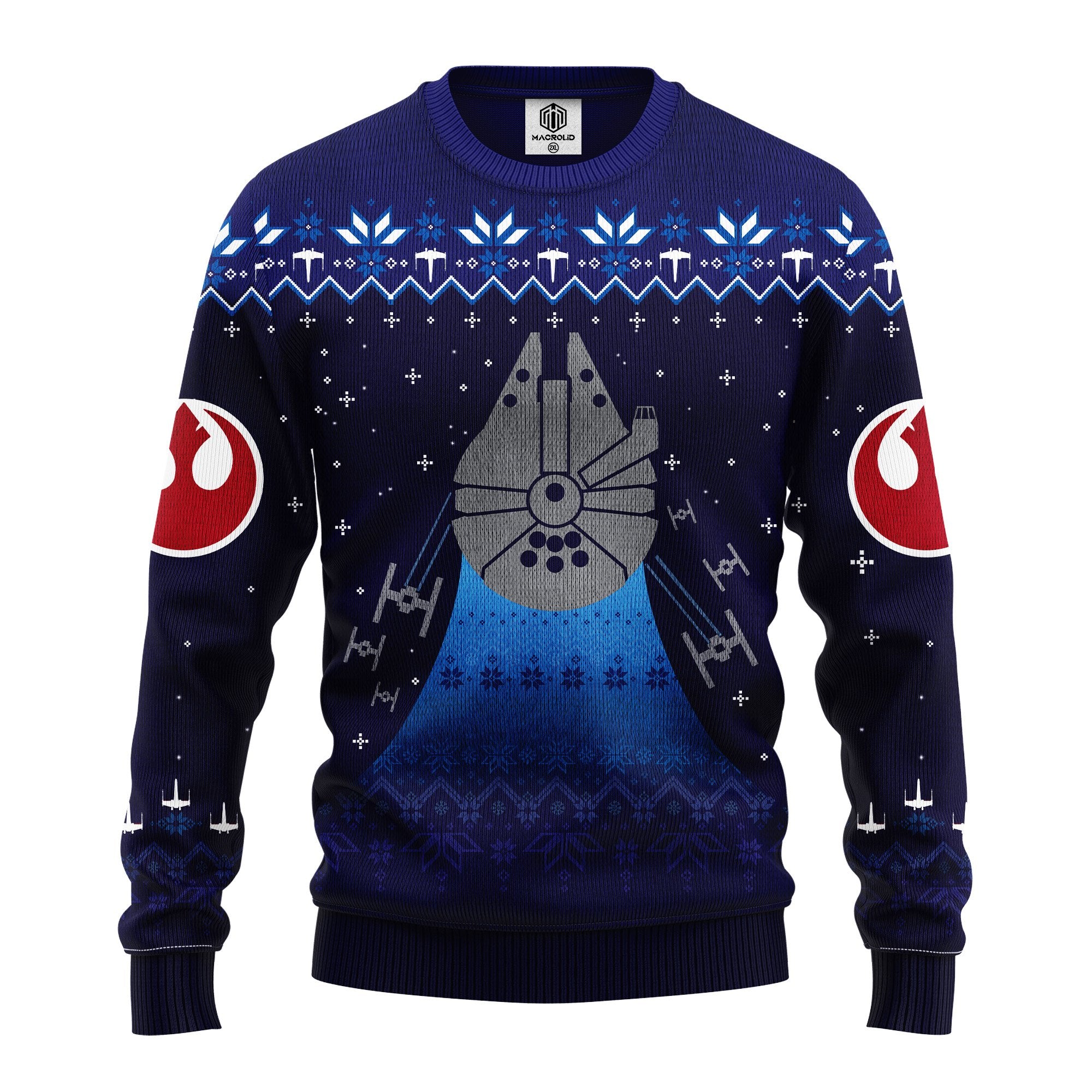 Star Wars Blue Navi Winter Ugly Sweater Amazing Gift Idea Thanksgiving Gift