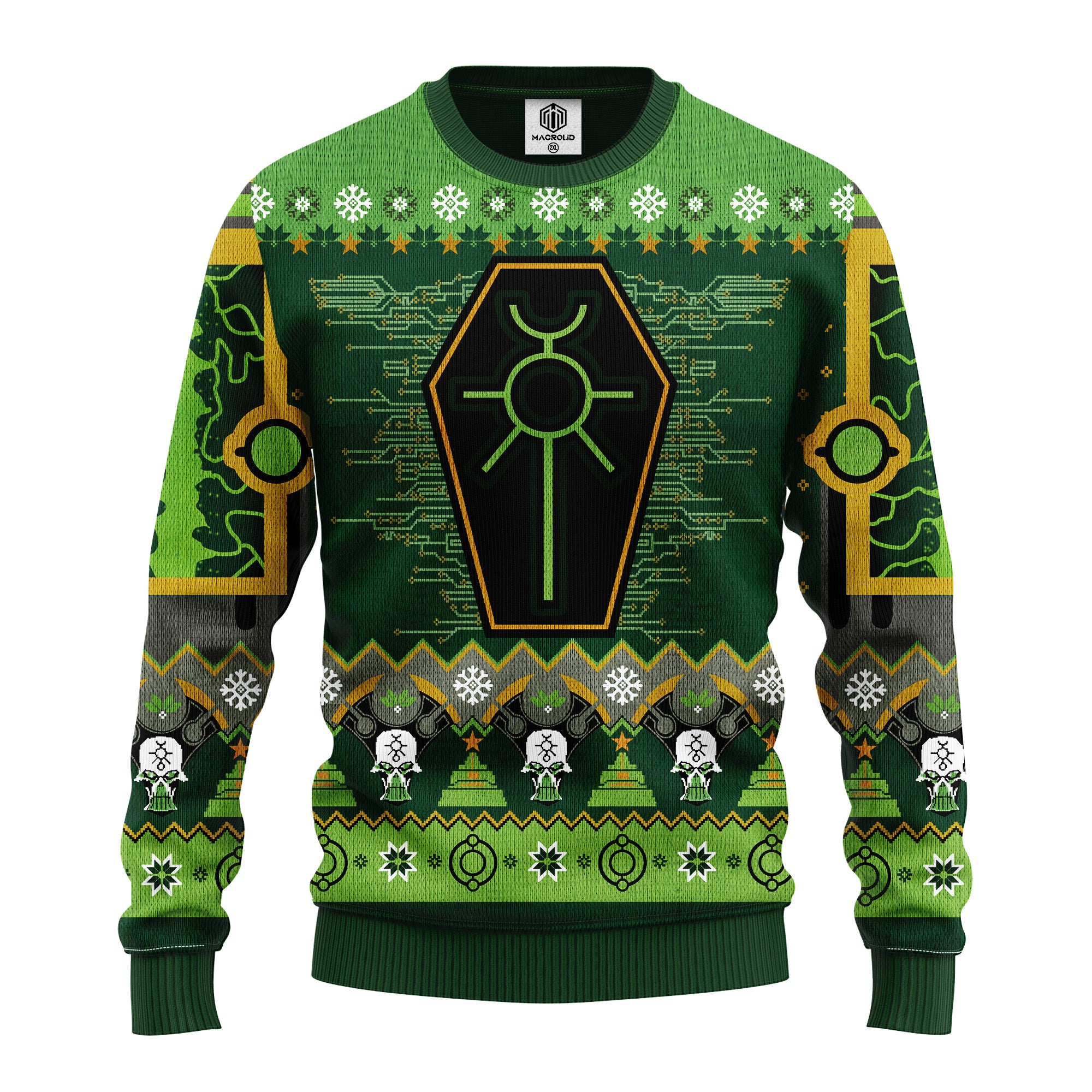 Warhammer 40K Green Ugly Christmas Sweater Amazing Gift Idea Thanksgiving Gift