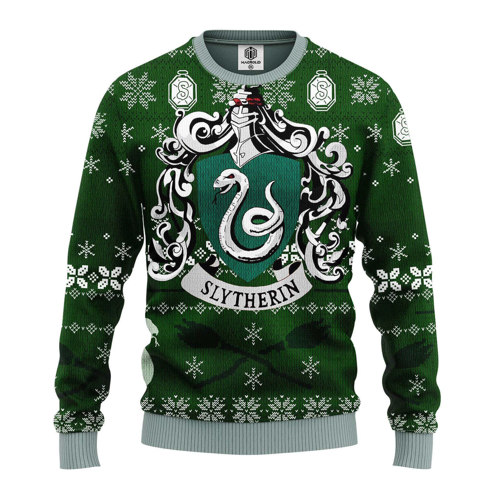 Slytherin Harrypotter Team Ugly Christmas Sweater Amazing Gift Idea Thanksgiving Gift