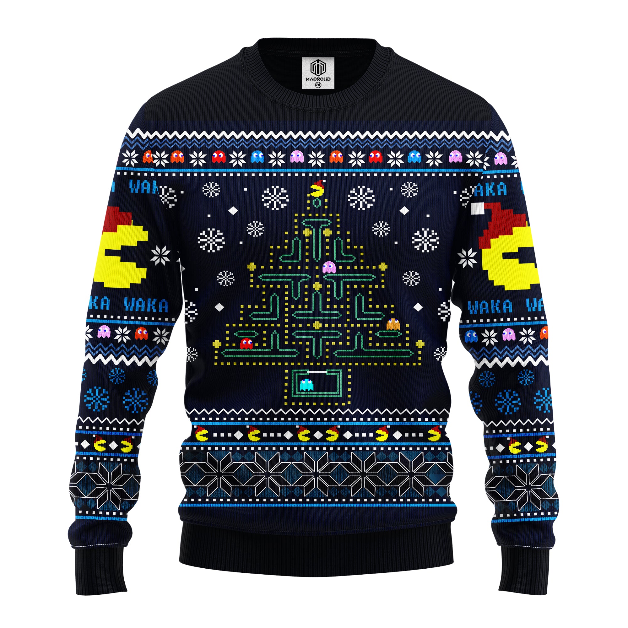 Pacman Ugly Christmas Sweater Amazing Gift Idea Thanksgiving Gift