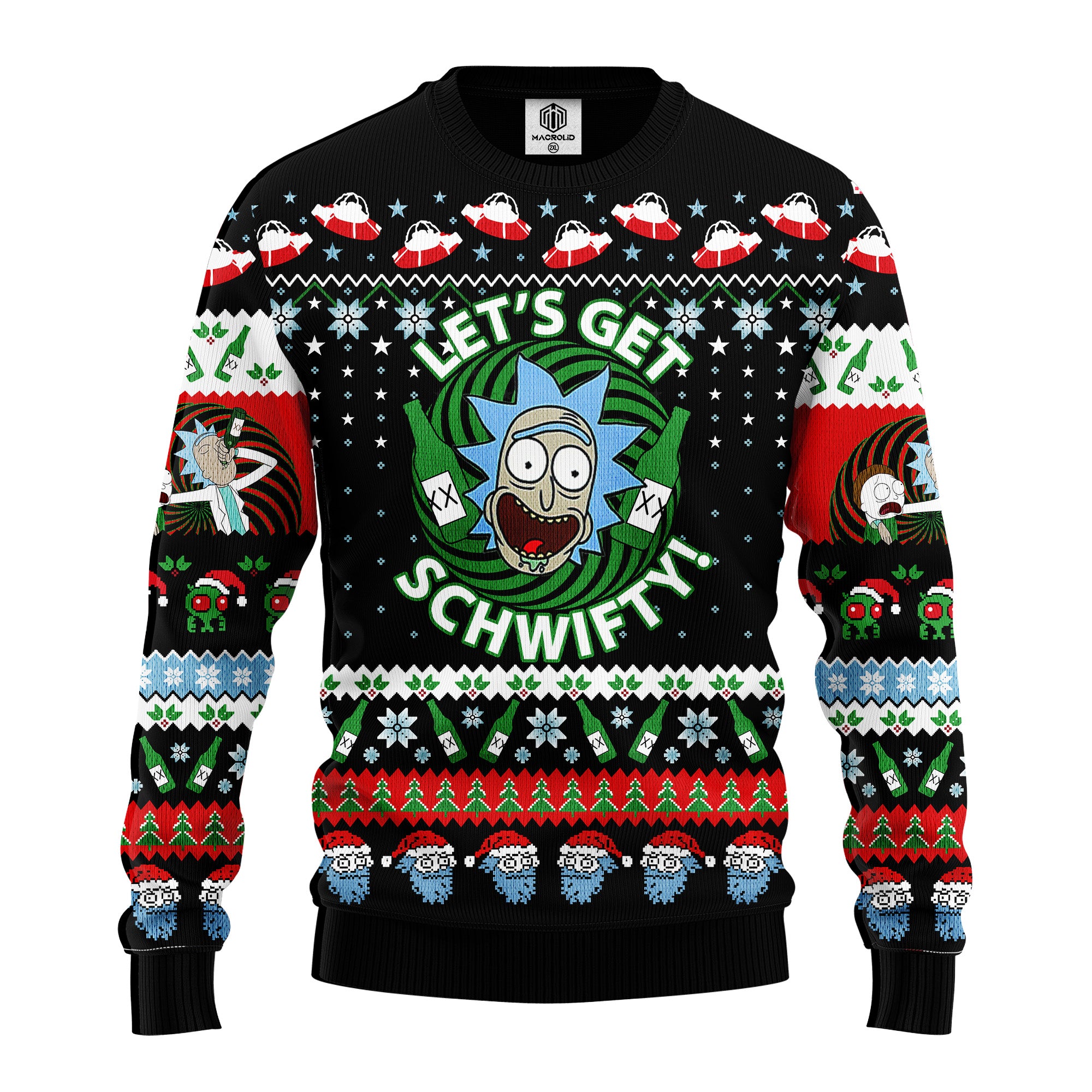 Rick And Morty Let Ugly Christmas Sweater Amazing Gift Idea Thanksgiving Gift