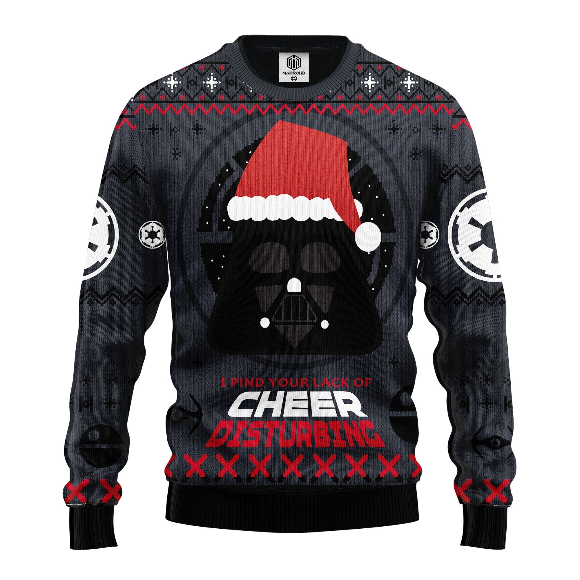 Darth Vader Cheer Ugly Christmas Sweater Amazing Gift Idea Thanksgiving Gift