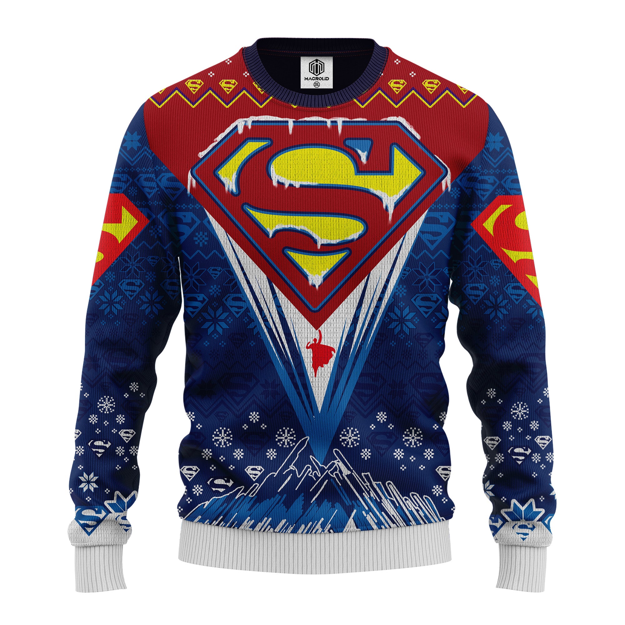 Superman Dc Ugly Christmas Sweater Amazing Gift Idea Thanksgiving Gift