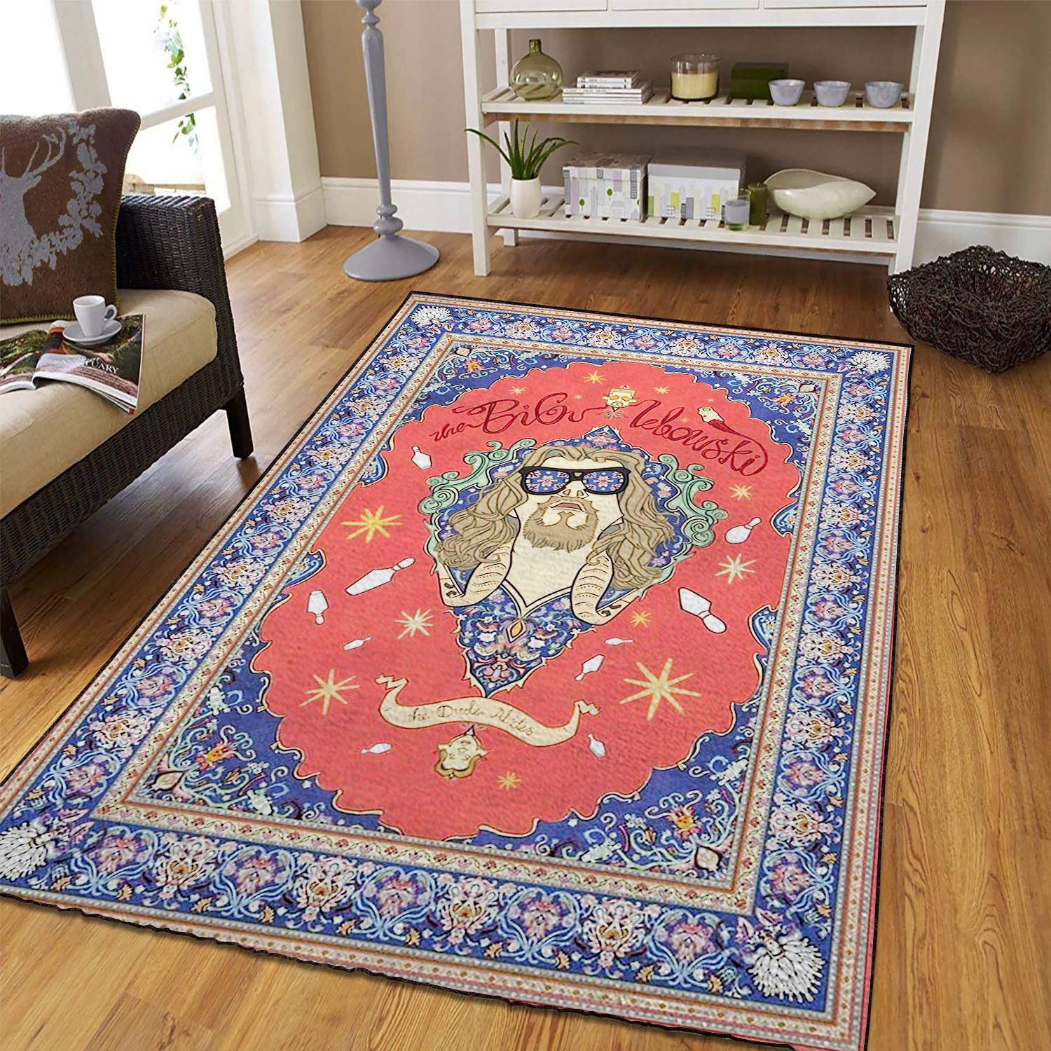 Big Lebowski Area Rug Home Decor Bedroom Living Room Decor