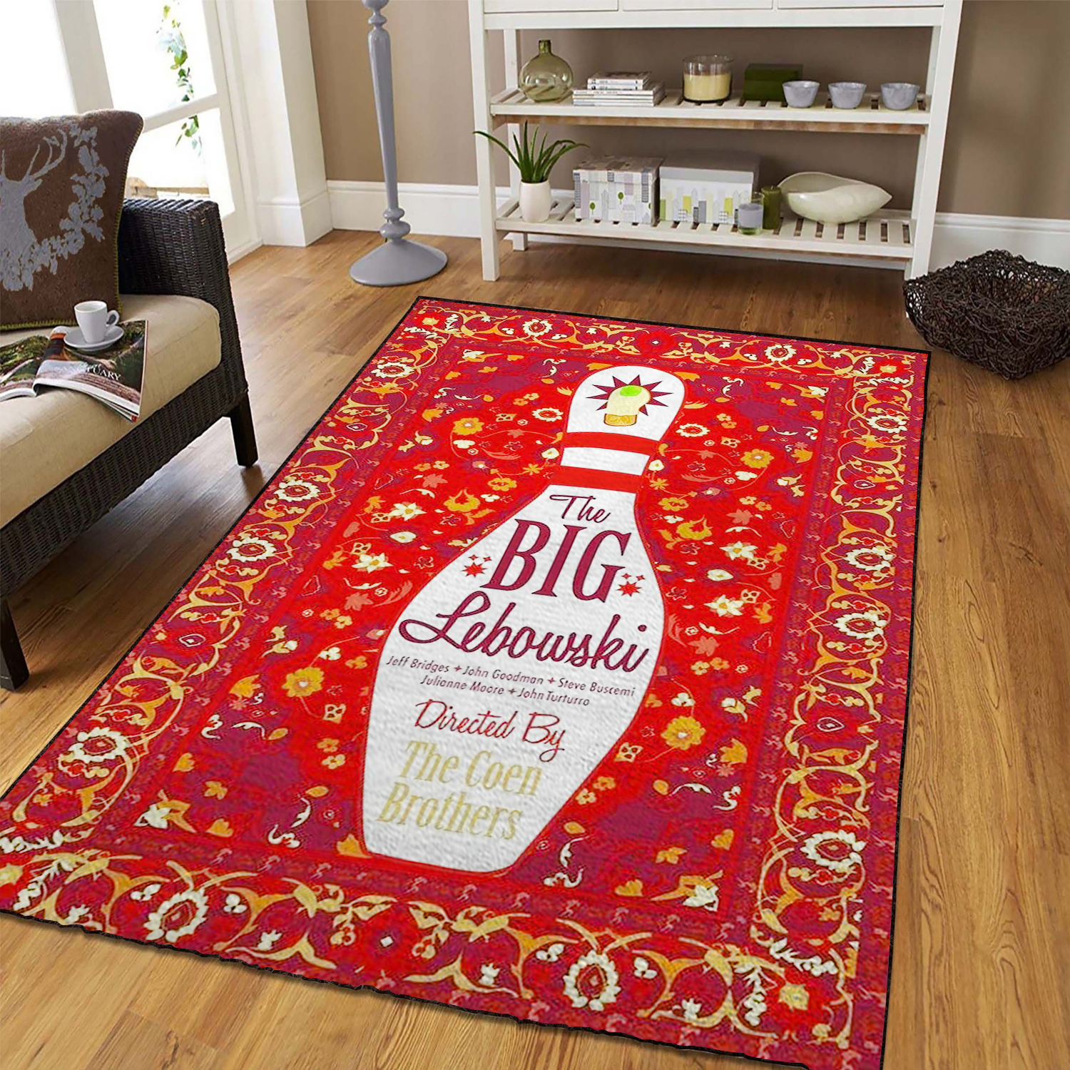 Big Lebowski Area Rug Home Decor Bedroom Living Room Decor