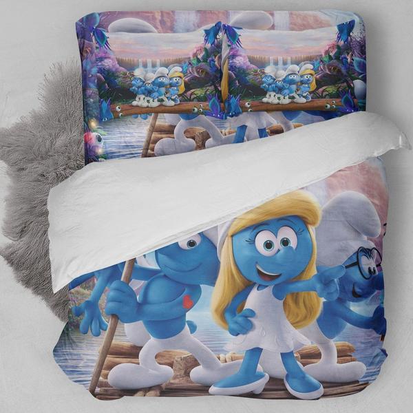 The Smurfs The Lost Village Bedding Set