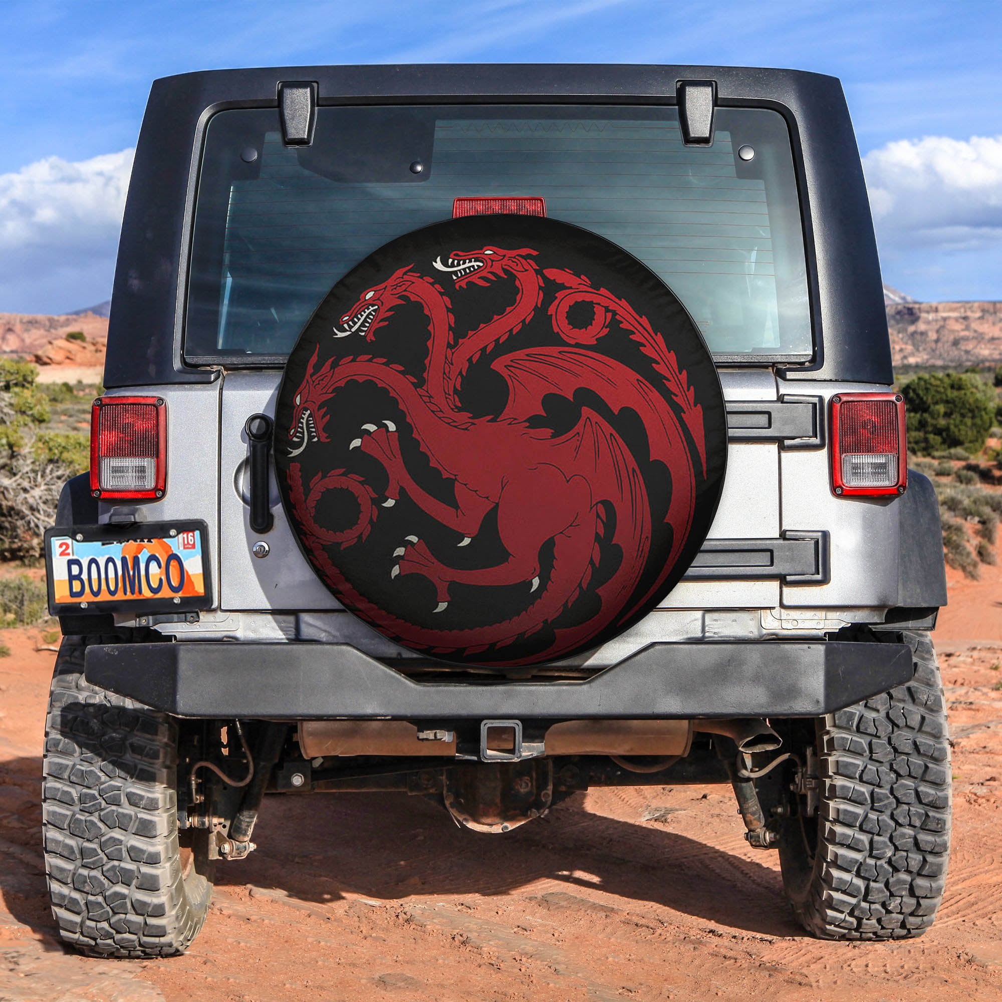 Tageryen Dragon Spare Tire Covers Gift For Campers
