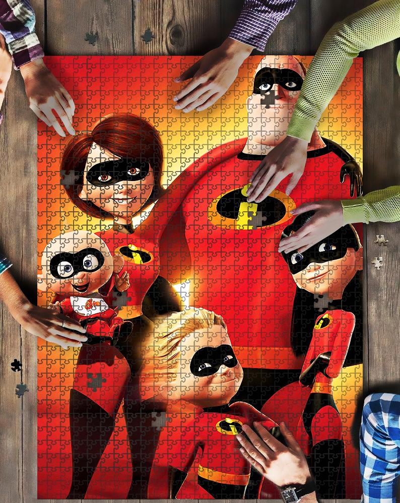 The Incredibles Jigsaw Mock Puzzle Kid Toys