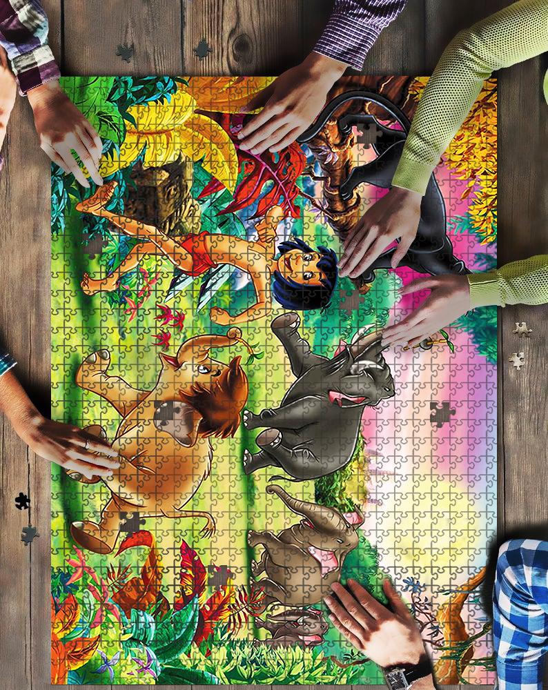 The Jungle Book 3 Jigsaw Mock Puzzle Kid Toys