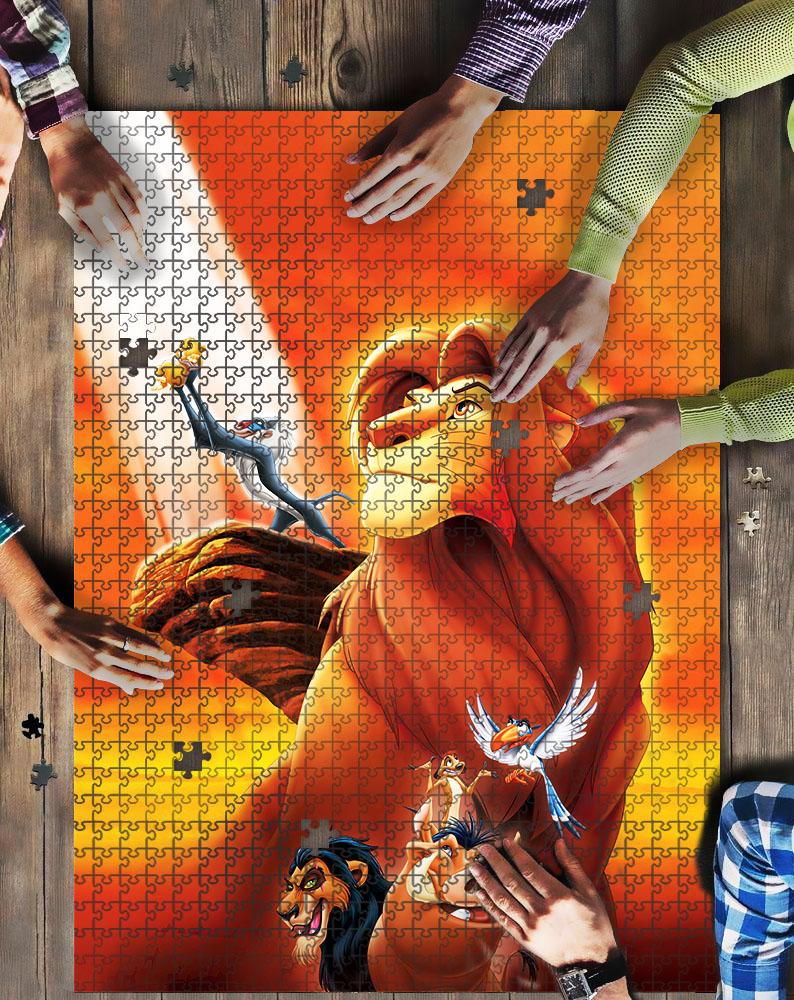 The Lion King Jigsaw Mock Puzzle Kid Toys