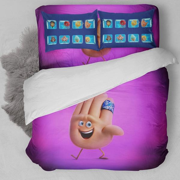 The Emoji Movie E Bedding Set