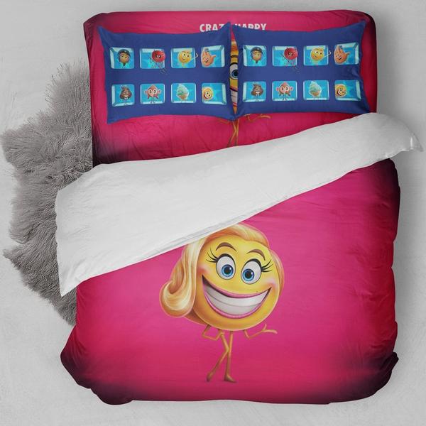 The Emoji Movie F Bedding Set