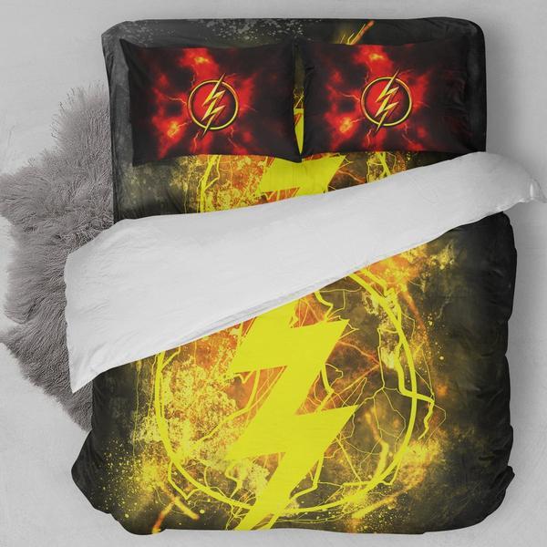 The Flash Logo Bedding Set